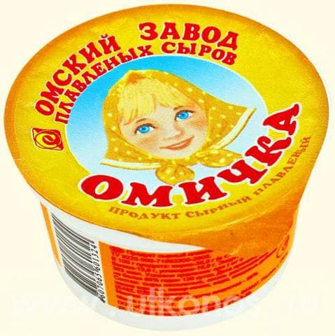 Плавленый сыр "Омичка"