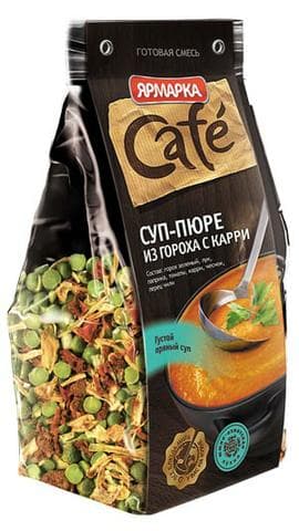Ярмарка Cafe Суп-пюре из гороха с карри