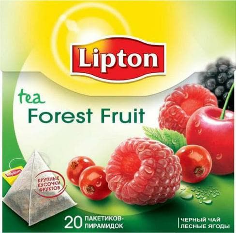Чай Lipton Forest Fruit в пакетиках-пирамидках