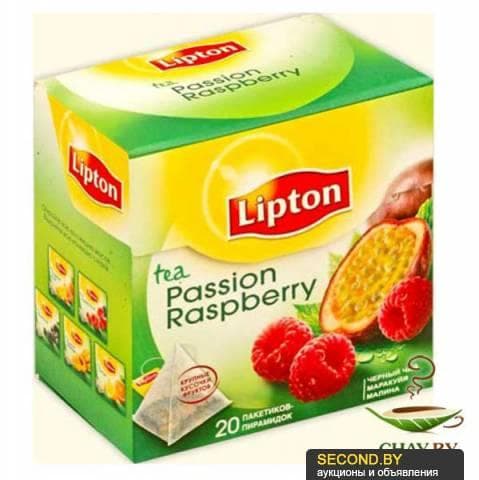 Чай Липтон "Passion Raspberry"
