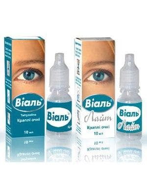 Глазные капли Виаль