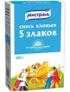 Хлопья Мистраль смесь 5 злаков