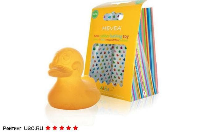 Игрушка для ванны Alfie Hevea