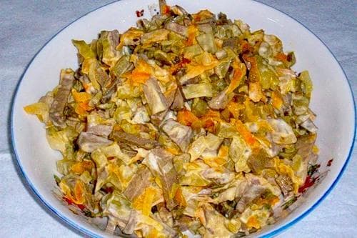 Салат "обжорка"