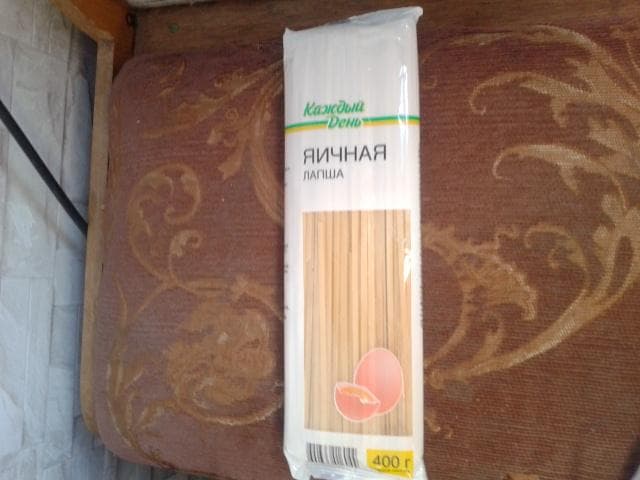 Яичная лапша "Каждый день"