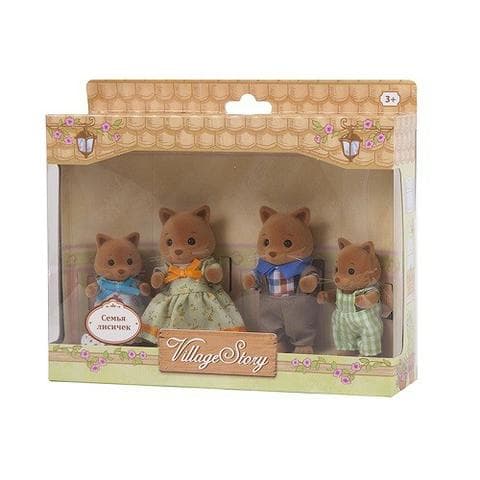 Семья лисичек Village Story