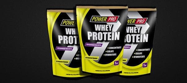 Power Pro Whey Protein банан