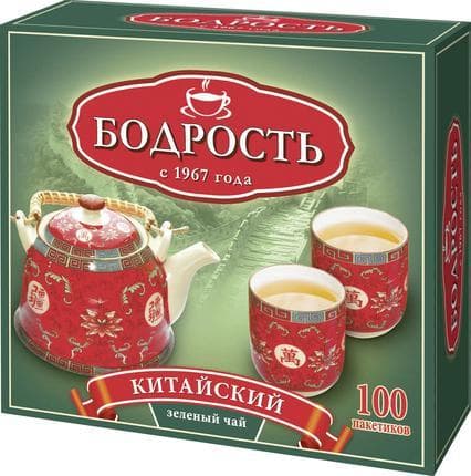 Чай Бодрость Китайский 25 пак.