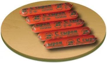 Сосиски с сыром ЧМК