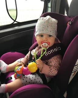 Детское автокресло Lionelo Bastiaan Violet