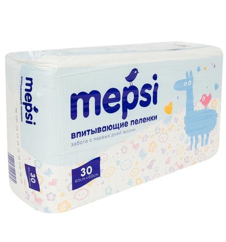 Впитывающие пеленки Mepsi