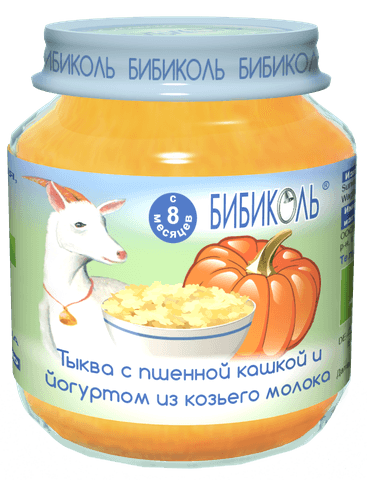 Овоще-зерновое Organic-пюре Бибиколь