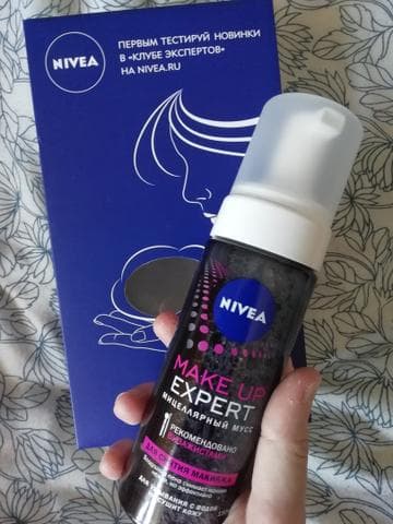 Мицеллярный мусс Nivea MAKE UP EXPERT