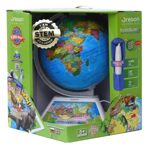 Интерактивный глобус Smart Globe Adventure Oregon scientific