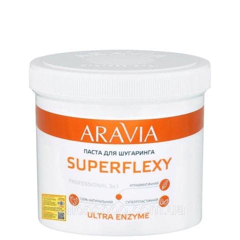 Паста для шугаринга SUPERFLEXY Ultra Enzyme Aravia