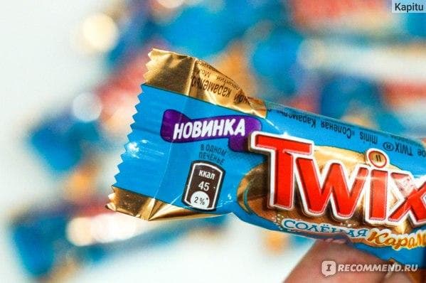 Конфеты Mars Twix соленая карамель