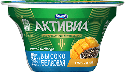 Йогурт Danone "Активиа", высокобелковая