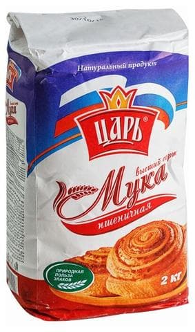 Пшеничная мука "Царь", высший сорт