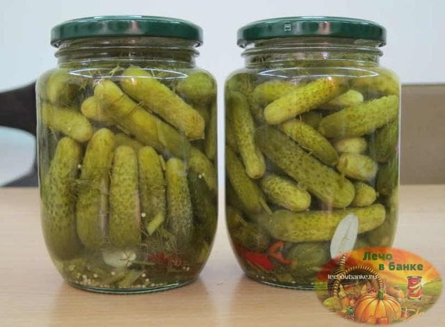 Огурцы маринованные