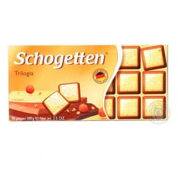 Черный, молочный, белый Schogetten Trilogia
