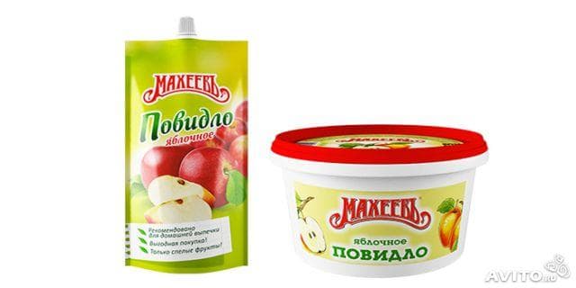 Повидло "Махеевъ", яблочное