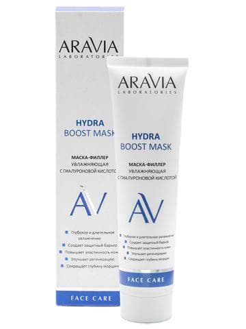 Маска-филлер Aravia Laboratories Hydra Boost увлажняющая с гиалуроновой кислотой