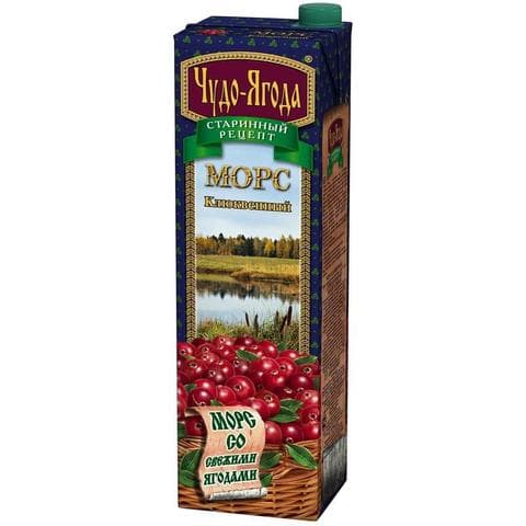 Морс чудо-ягода клюквенный