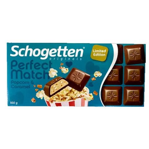 Шоколад Schogetten Попкорн Карамель