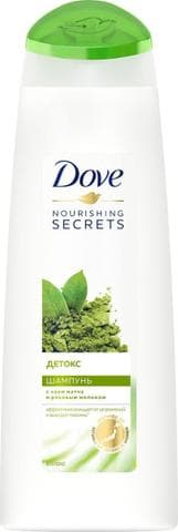 Шампунь «Детокс» с чаем матча и рисовым молоком Dove