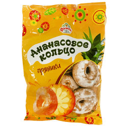 Пряники ООО "Крекер" Ананасовое кольцо