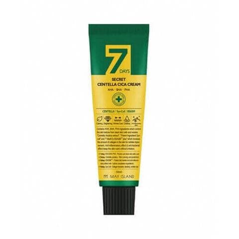 Восстанавливающий крем для проблемной кожи May Island 7 Days Secret Centella Cica Cream