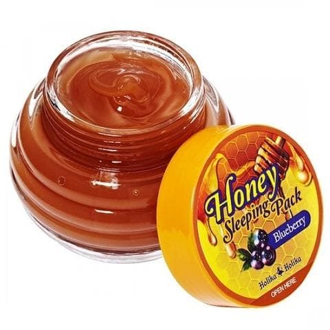 Маска для лица Holika Holika "Honey Sleeping Pack" (Blueberry Honey)