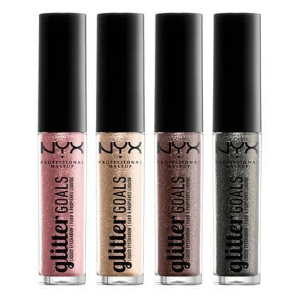 Тени-крем NYX Professional Makeup Glitter Goals liquid eyeshadow