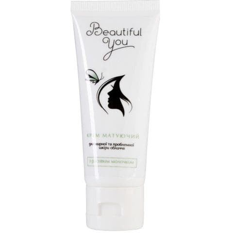 Крем для лица, матирующий с рисовым молочком Beautiful You