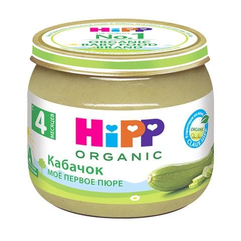 Детское пюре Hipp кабачок