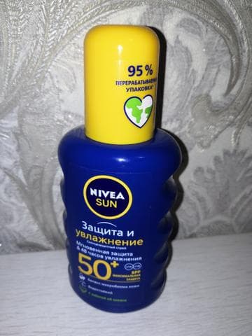 Солнцезащитный спрей Nivea