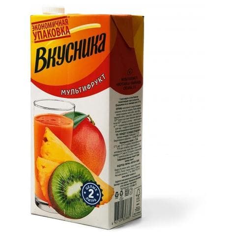 Сок "Вкусника", мультифрукт
