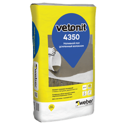 Усиленный наливной пол Weber Vetonit 4350