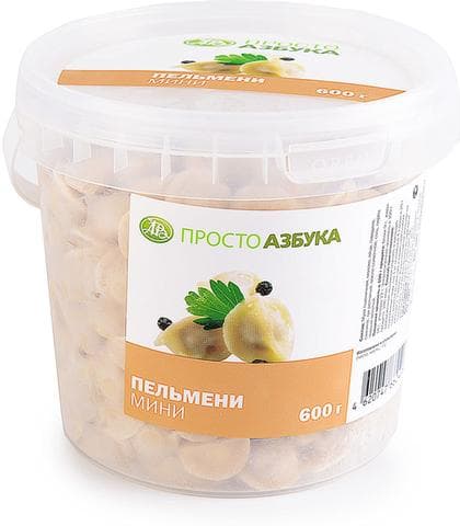 Пельмени Просто Азбука мини ассорти