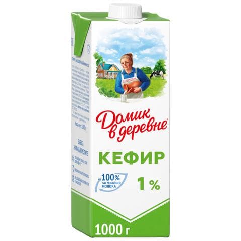 Кефир "Домик в деревне" 1%