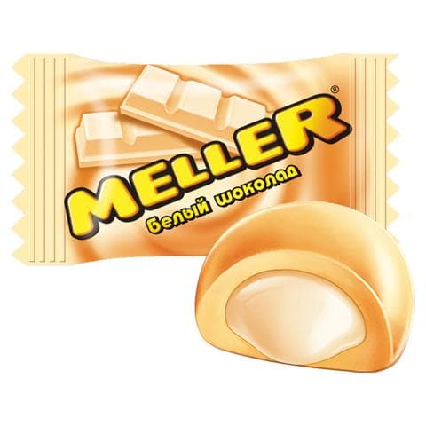 Конфеты Meller ирис с белым шоколадом