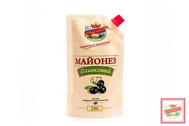 Майонез оливковый Ермолино