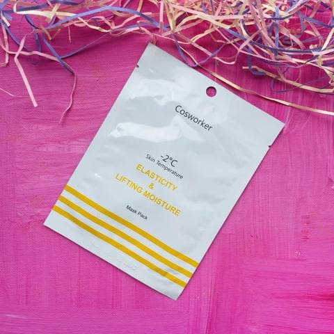 Тканевая маска для лица Cosworker Elasticity & lifting moisture