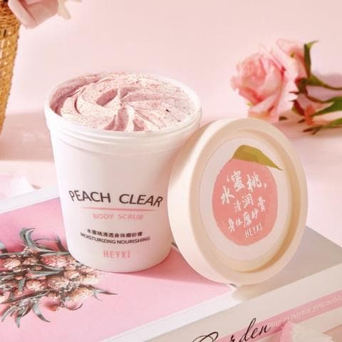 Скраб для тела Heyxi Peach clear