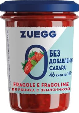 Конфитюр Zuegg клубника без сахара