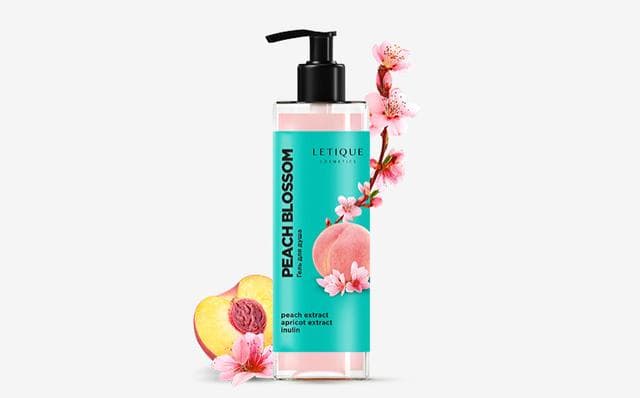 Гель для душа Letique Cosmetics PEACH BLOSSOM