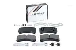 Колодки тормозные задн. диск. TopCover T0297-4001