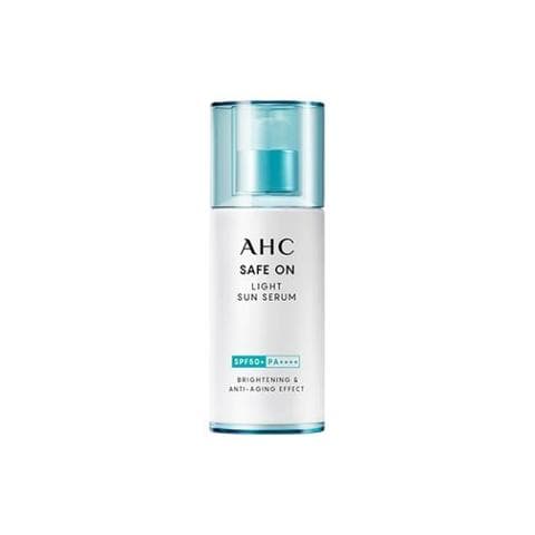 Солнцезащита для лица AHC SAFE ON LIGHT SUN SERUM SPF50 + PA ++++