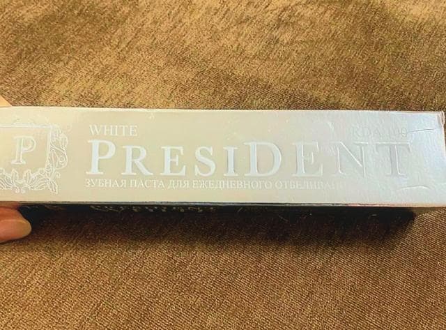 Паста зубная President