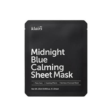 Тканевая маска Dear, Klairs Midnight Blue Calming Sheet Mask